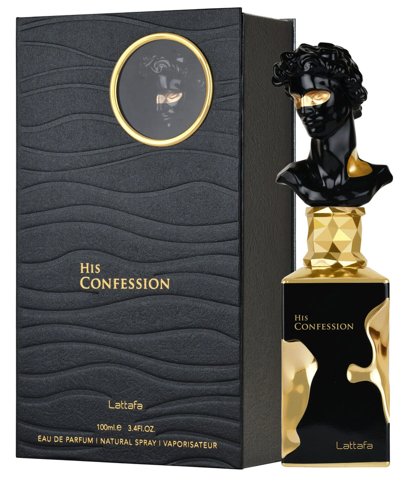 Lattafa His Confession EDP - Ambrato e Vanigliato | Uomo