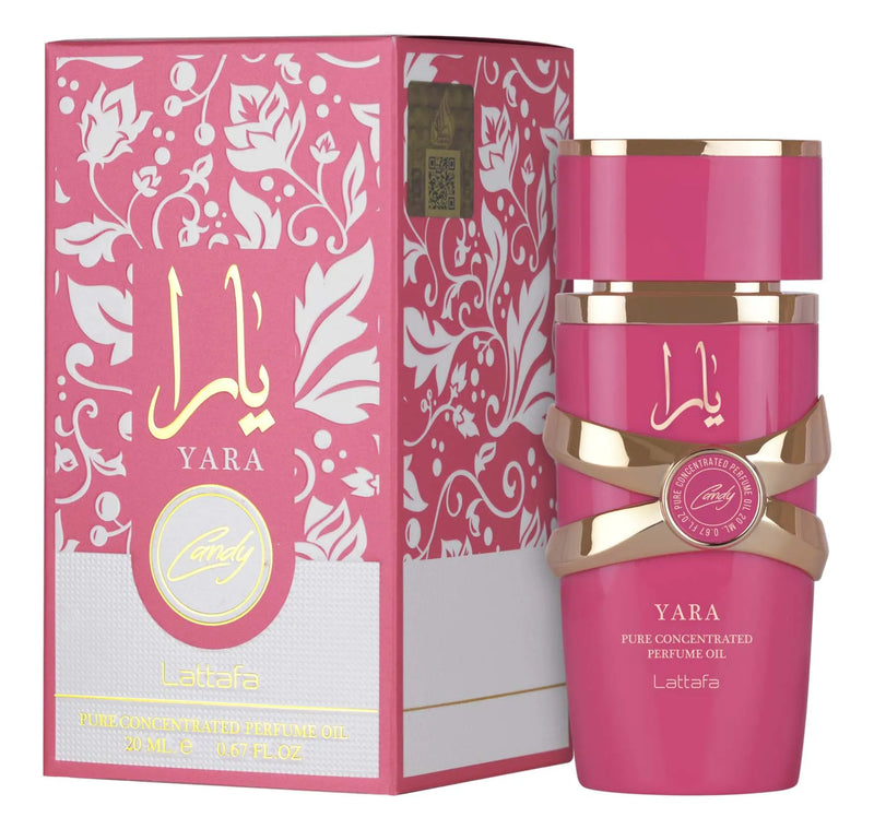Lattafa Yara Candy Concentrated Perfume Oil - Floreale e Gourmand | Donna