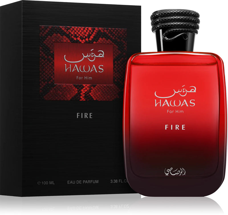 Rasasi Hawas Fire EDP - Ambrato e Aromatico | Uomo