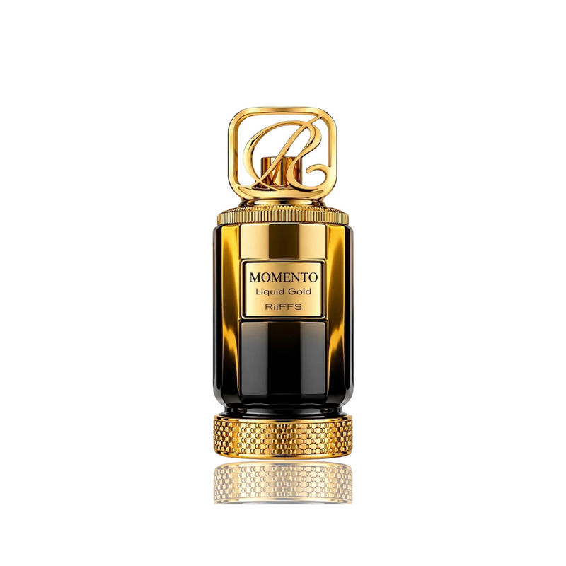 RiiFFS Momento Liquid Gold Extrait de Parfum - Agrumato e Legnoso | Unisex